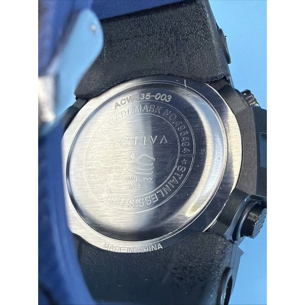 ACW435-003 - Activa Endurance X Invicta Men's Digital Watch - 54.5mm. Blue